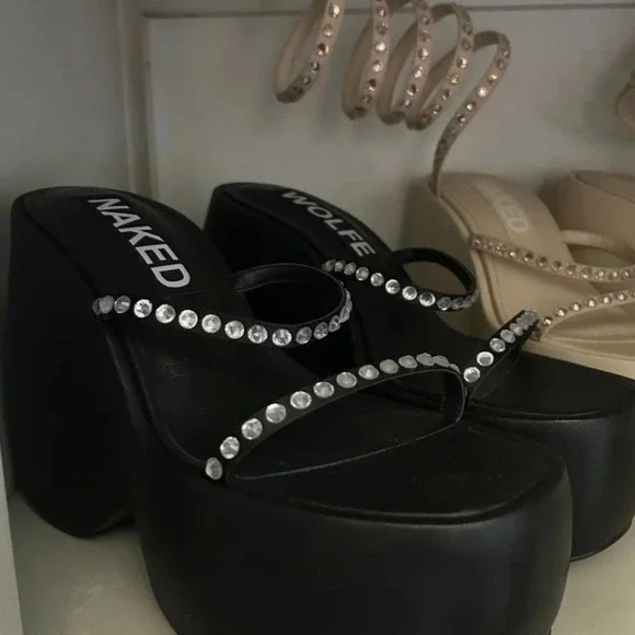 Naked Wolfe Platforms 8/8.5 NWOT platform - Picture 2 of 4